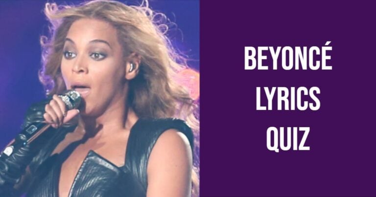 beyonce lyrics quiz