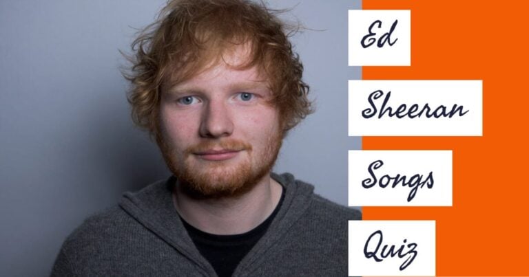 ed sheeran songs quiz