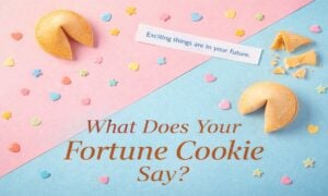 What Does Your Fortune Cookie Say?