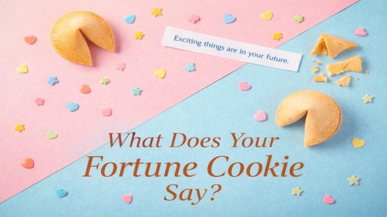 What Does Your Fortune Cookie Say?