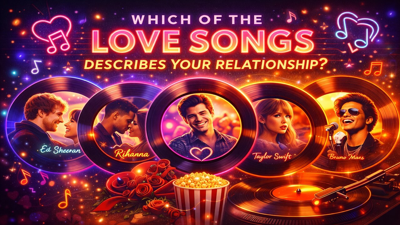 Which of the Love Songs Describes Your Relationship? Quiz