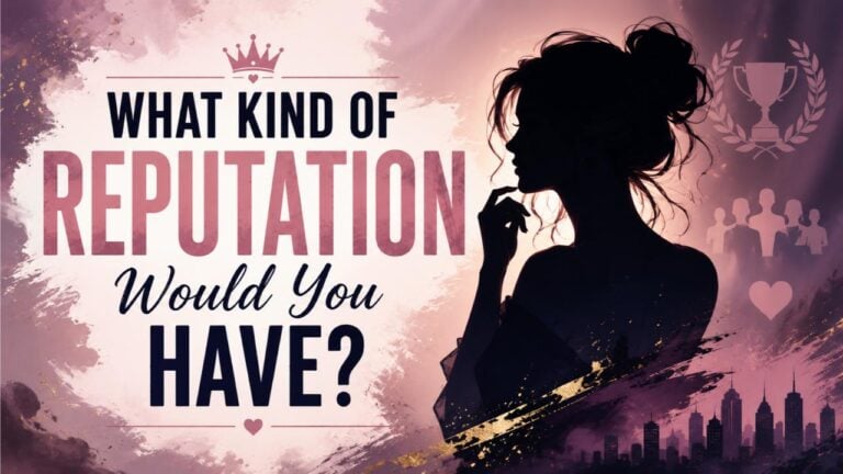What Kind of Reputation Would You Have?