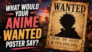 What Would Your Anime Wanted Poster Say?