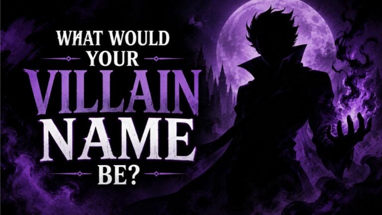 What Would Your Villain Name Be?