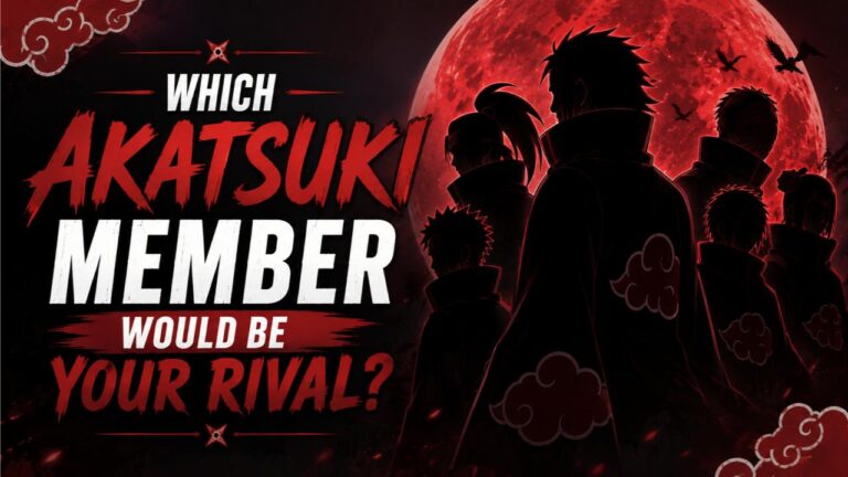 Which Akatsuki Member Would Be Your Rival?