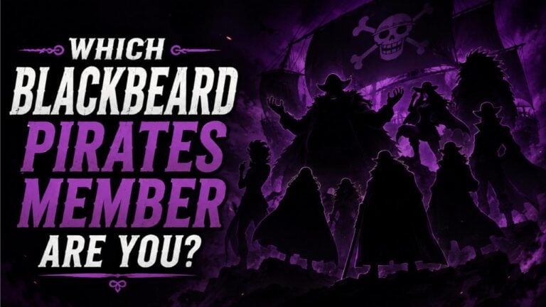 Which Blackbeard Pirates Member Are You?