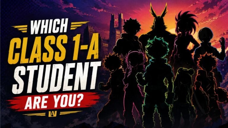 Which Class 1-A Student Are You?