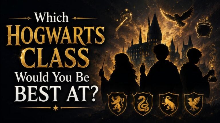 Which Hogwarts Class Would You Be Best At?