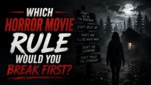 Which Horror Movie Rule Would You Break First?