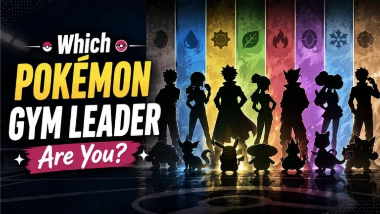 Which Pokémon Gym Leader Are You?