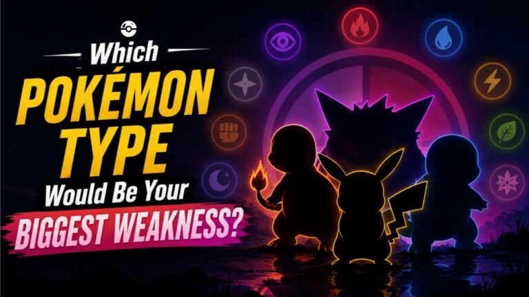 Which Pokémon Type Would Be Your Biggest Weakness?