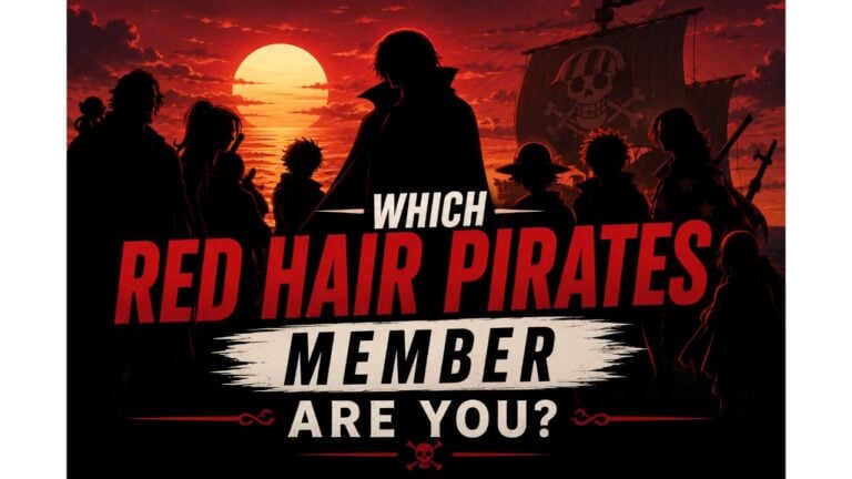 Which Red Hair Pirates Member Are You?