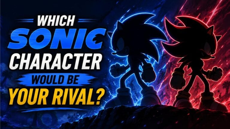 Which Sonic Character Would Be Your Rival?