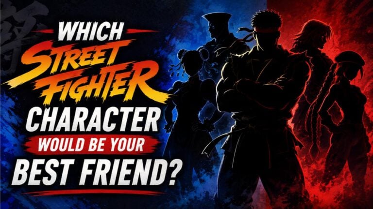 Which Street Fighter Character Would Be Your Best Friend?