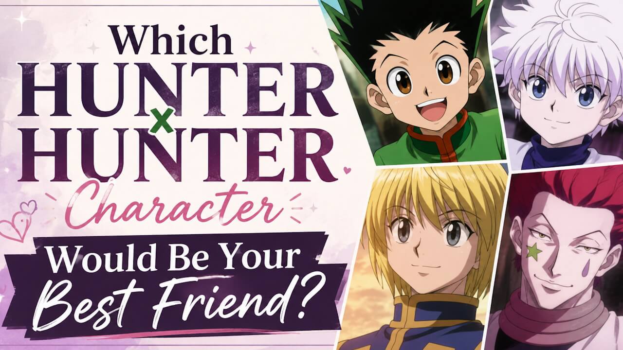 Which Hunter x Hunter Character Would Be Your Best Friend?