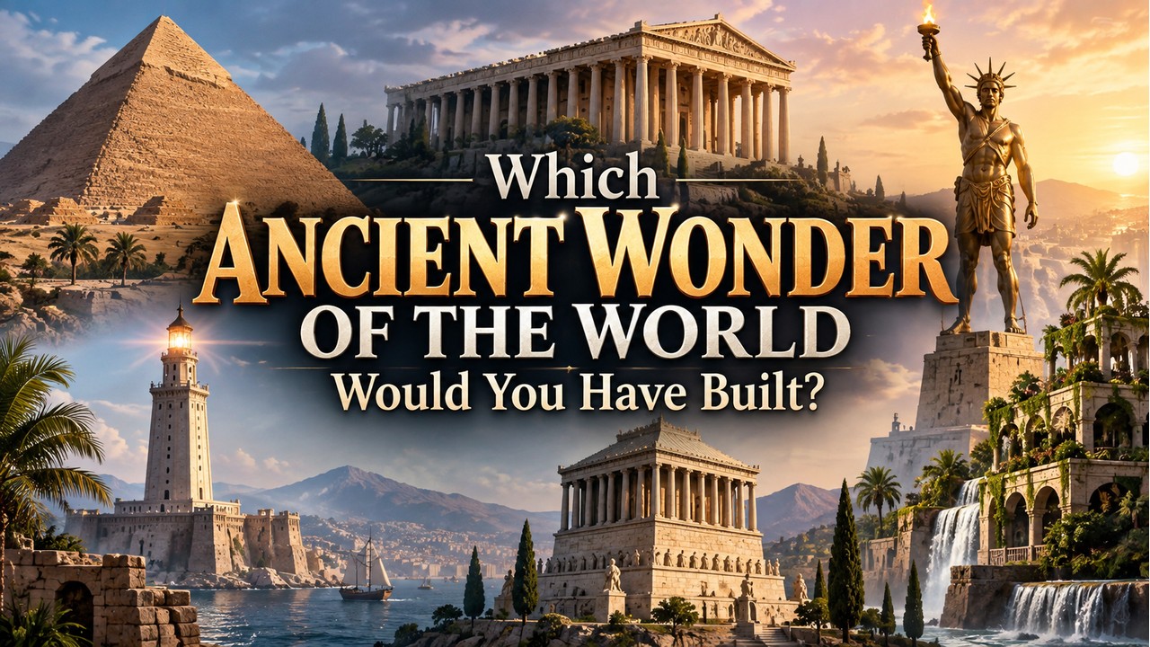 Which Ancient Wonder of the World Would You Have Built?