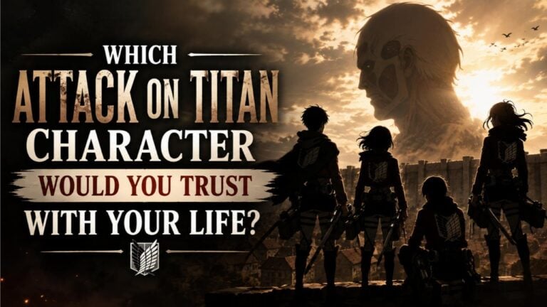Which Attack on Titan Character Would You Trust With Your Life?
