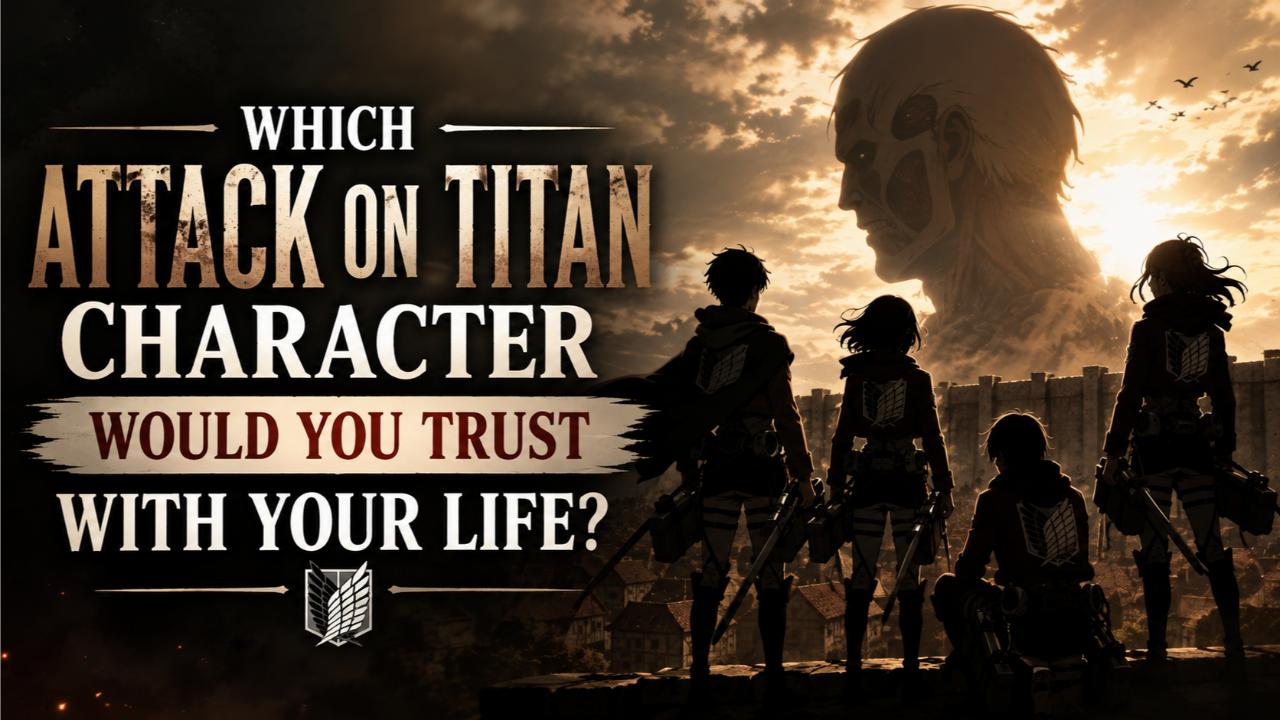 Which Attack on Titan Character Would You Trust With Your Life?