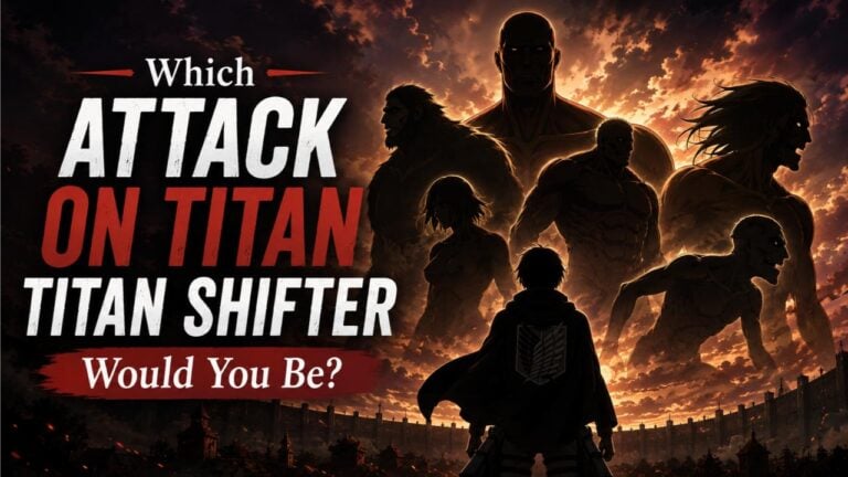 Which Attack on Titan Titan Shifter Would You Be?