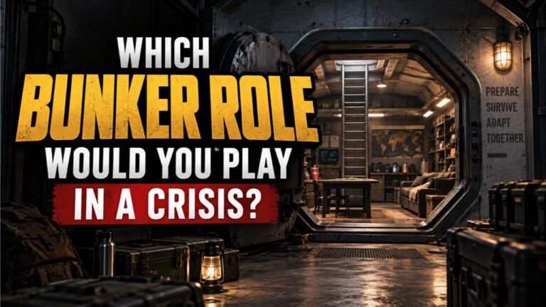 Which Bunker Role Would You Play in a Crisis?