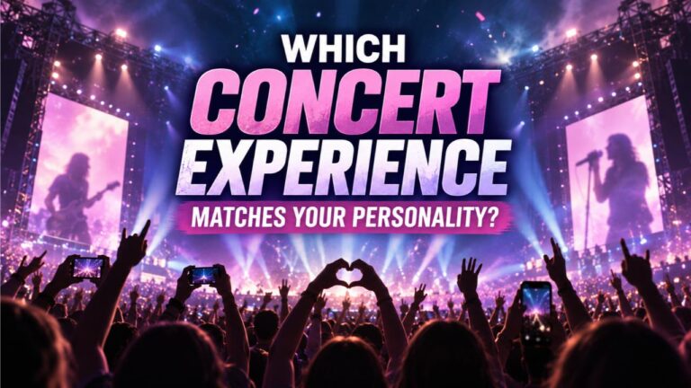 Which Concert Experience Matches Your Personality?