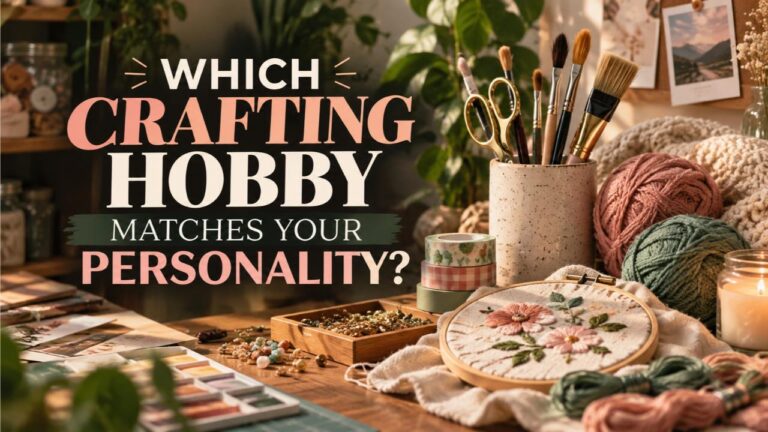 Which Crafting Hobby Matches Your Personality?