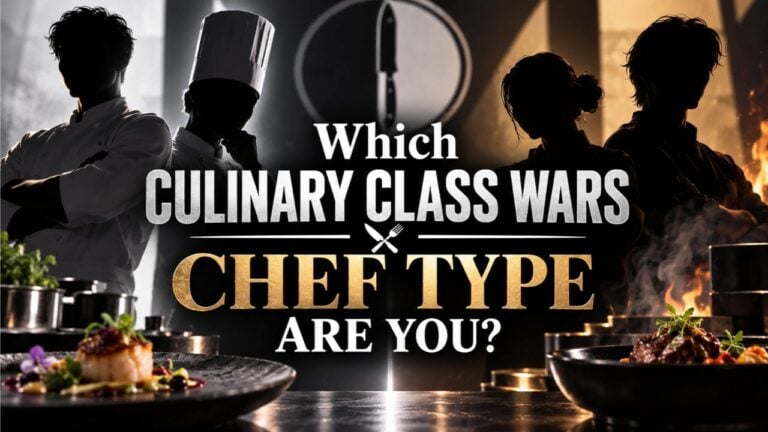 Which Culinary Class Wars Chef Type Are You?