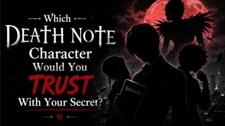 Which Death Note Character Would You Trust With Your Secret?
