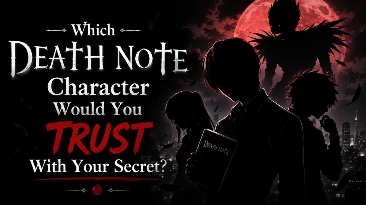 Which Death Note Character Would You Trust With Your Secret?