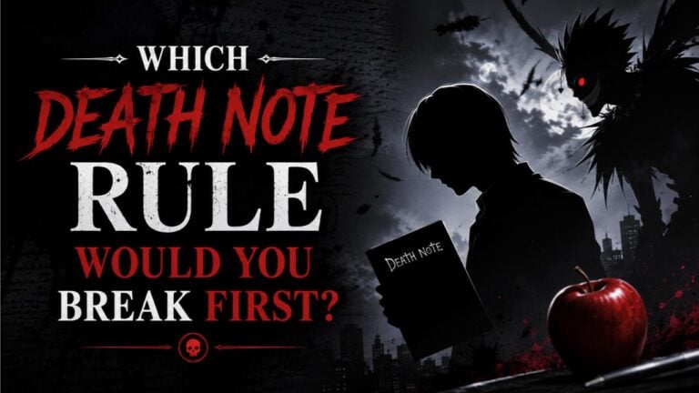 Which Death Note Rule Would You Break First?