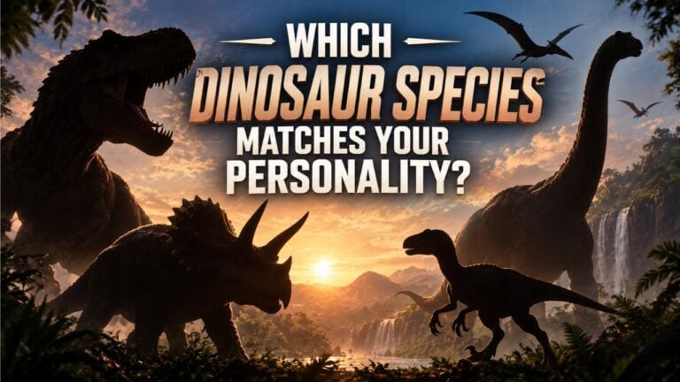 Which Dinosaur Species Matches Your Personality?