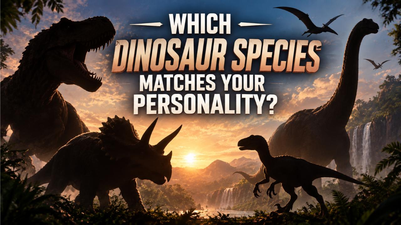 Which Dinosaur Species Matches Your Personality?