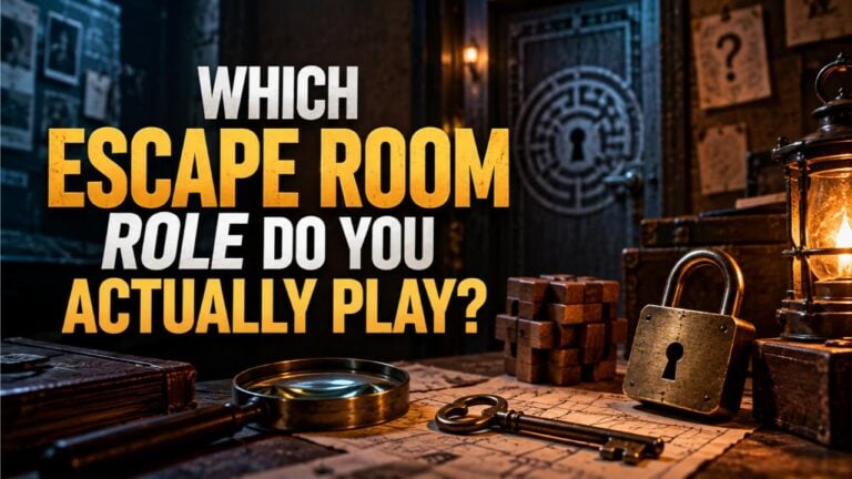 Which Escape Room Role Do You Actually Play?
