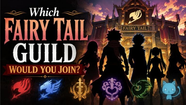 Which Fairy Tail Guild Would You Join?