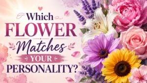 Which Flower Matches Your Personality?