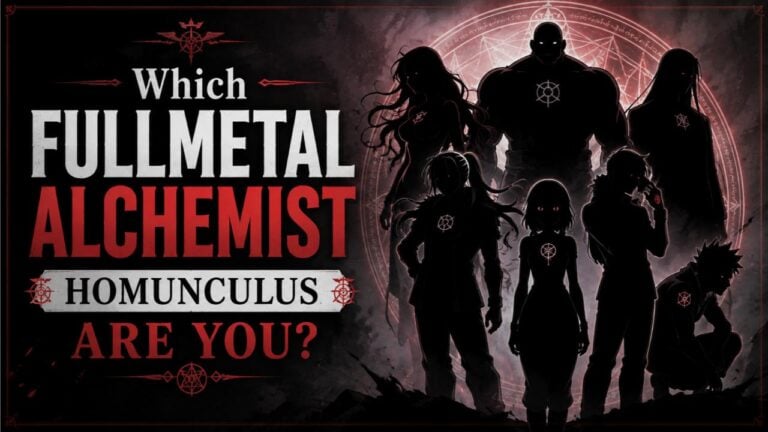 Which Fullmetal Alchemist Homunculus Are You?