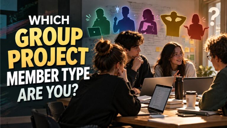 Which Group Project Member Type Are You?