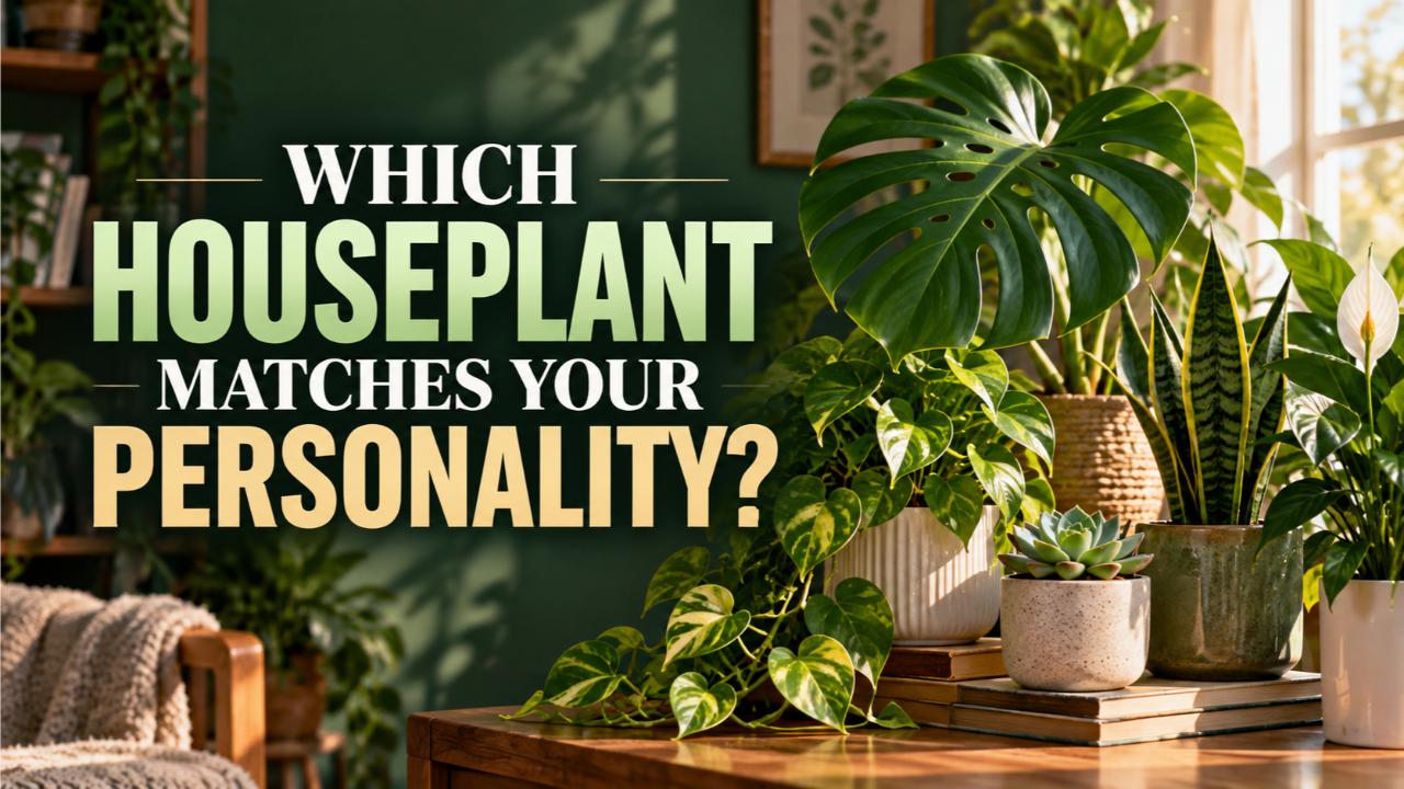 Which Houseplant Matches Your Personality?