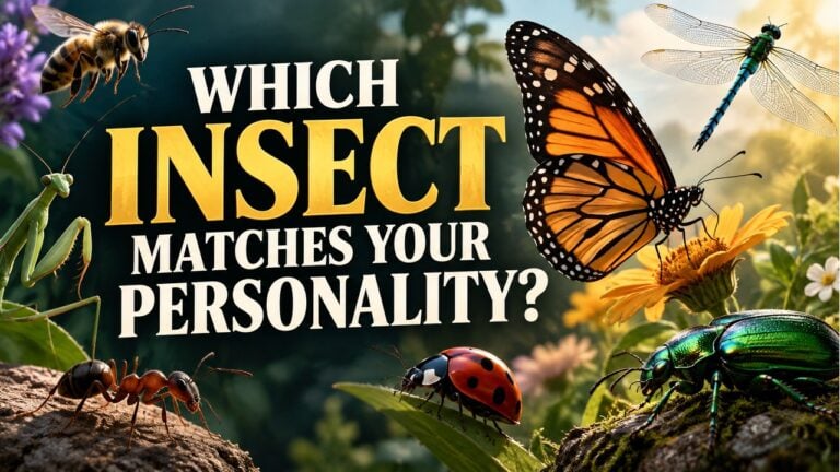 Which Insect Matches Your Personality?
