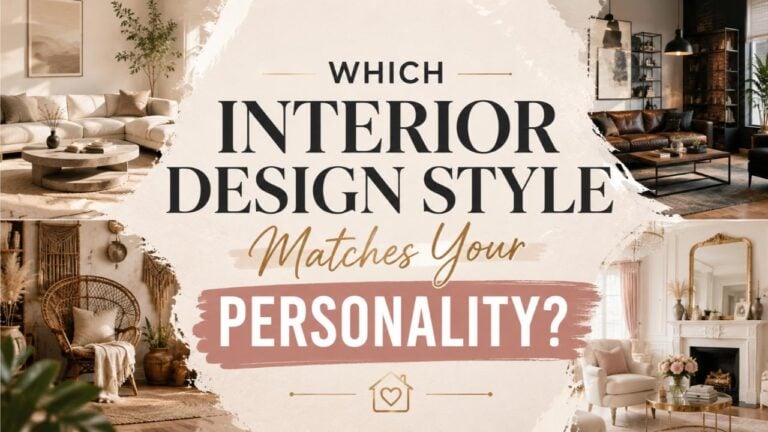 Which Interior Design Style Matches Your Personality?