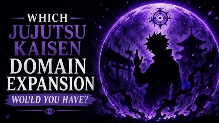Which Jujutsu Kaisen Domain Expansion Would You Have?