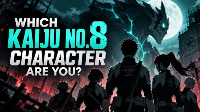 Which Kaiju No. 8 Character Are You?