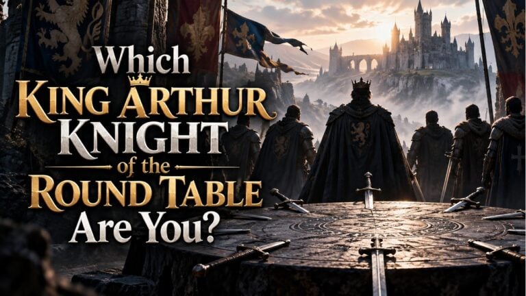 Which King Arthur Knight of the Round Table Are You?