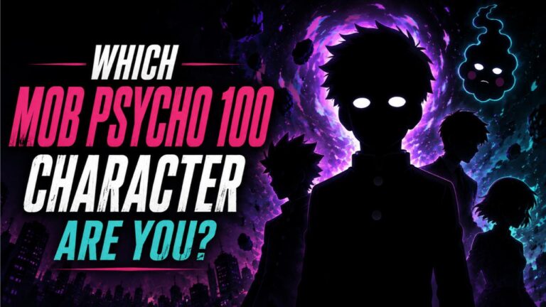 Which Mob Psycho 100 Character Are You?