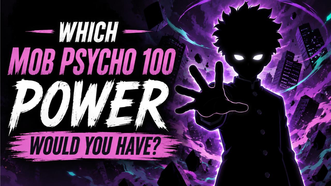 Which Mob Psycho 100 Power Would You Have?