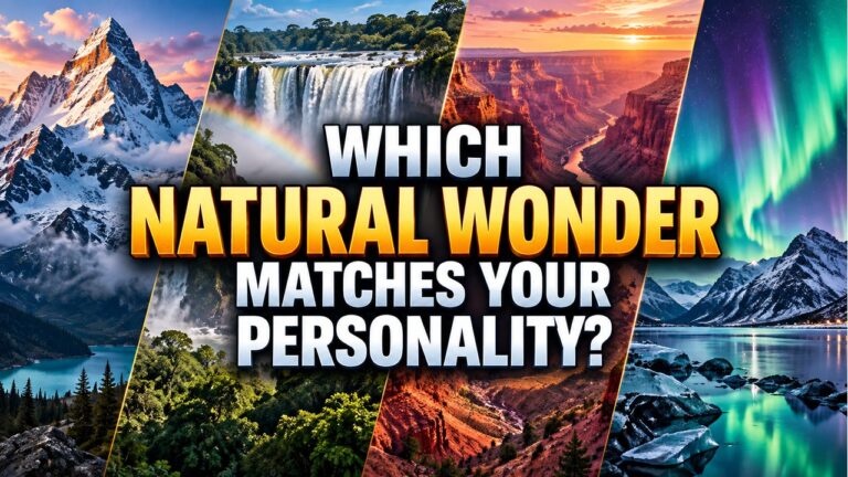 Which Natural Wonder Matches Your Personality?
