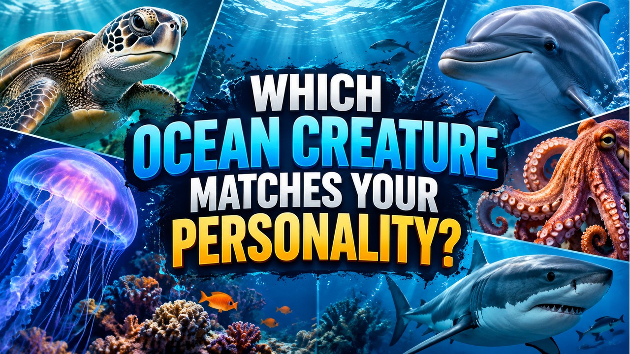 Which Ocean Creature Matches Your Personality?