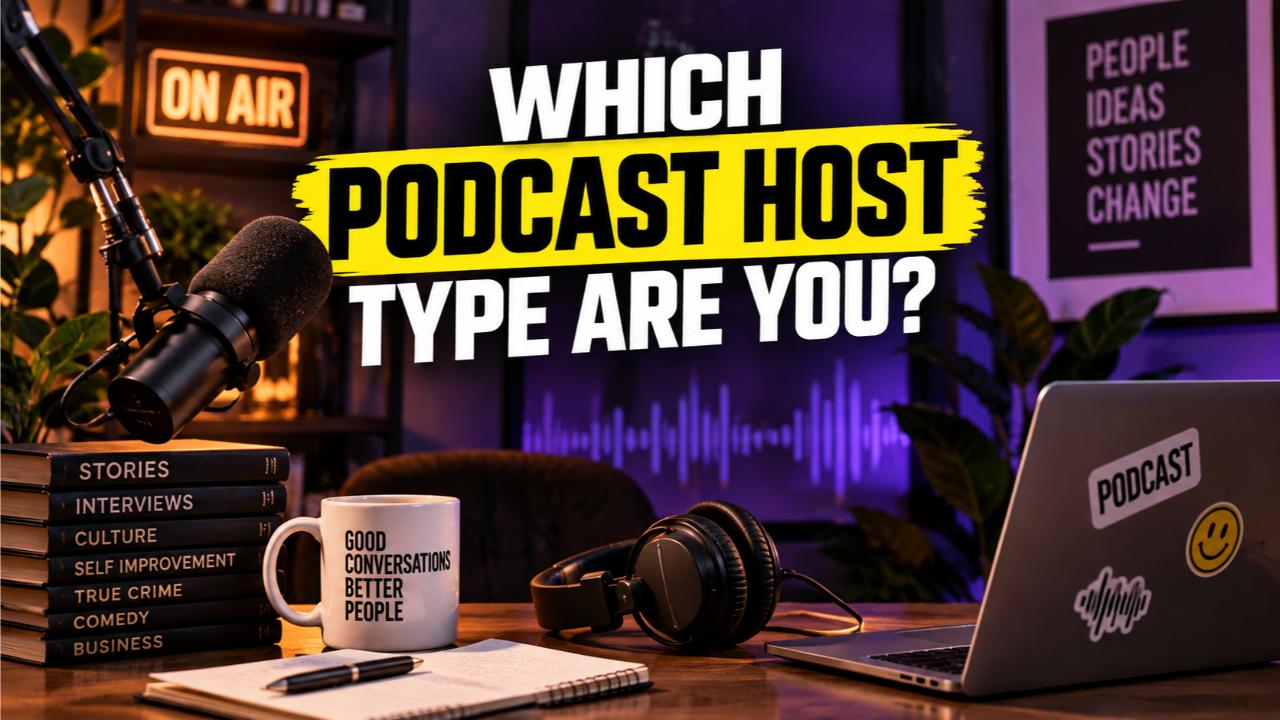 Which Podcast Host Type Are You?