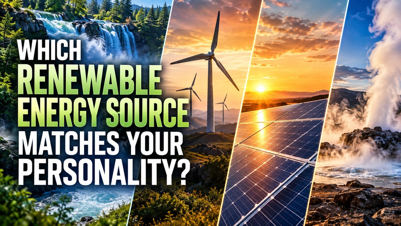 Which Renewable Energy Source Matches Your Personality?