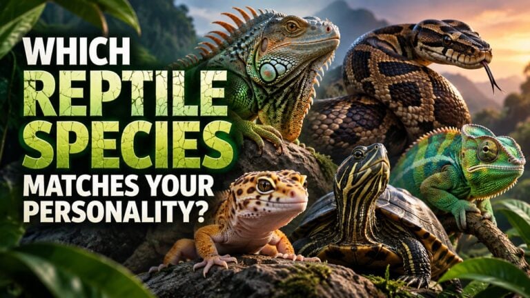 Which Reptile Species Matches Your Personality?
